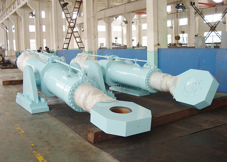 QRWY係列臥式人字閘門液壓啟閉機