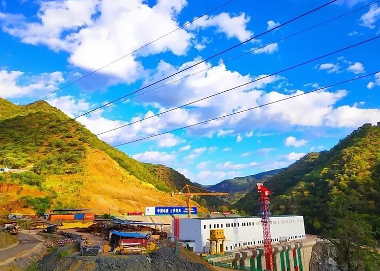 讚比亞下凱富峽水電站